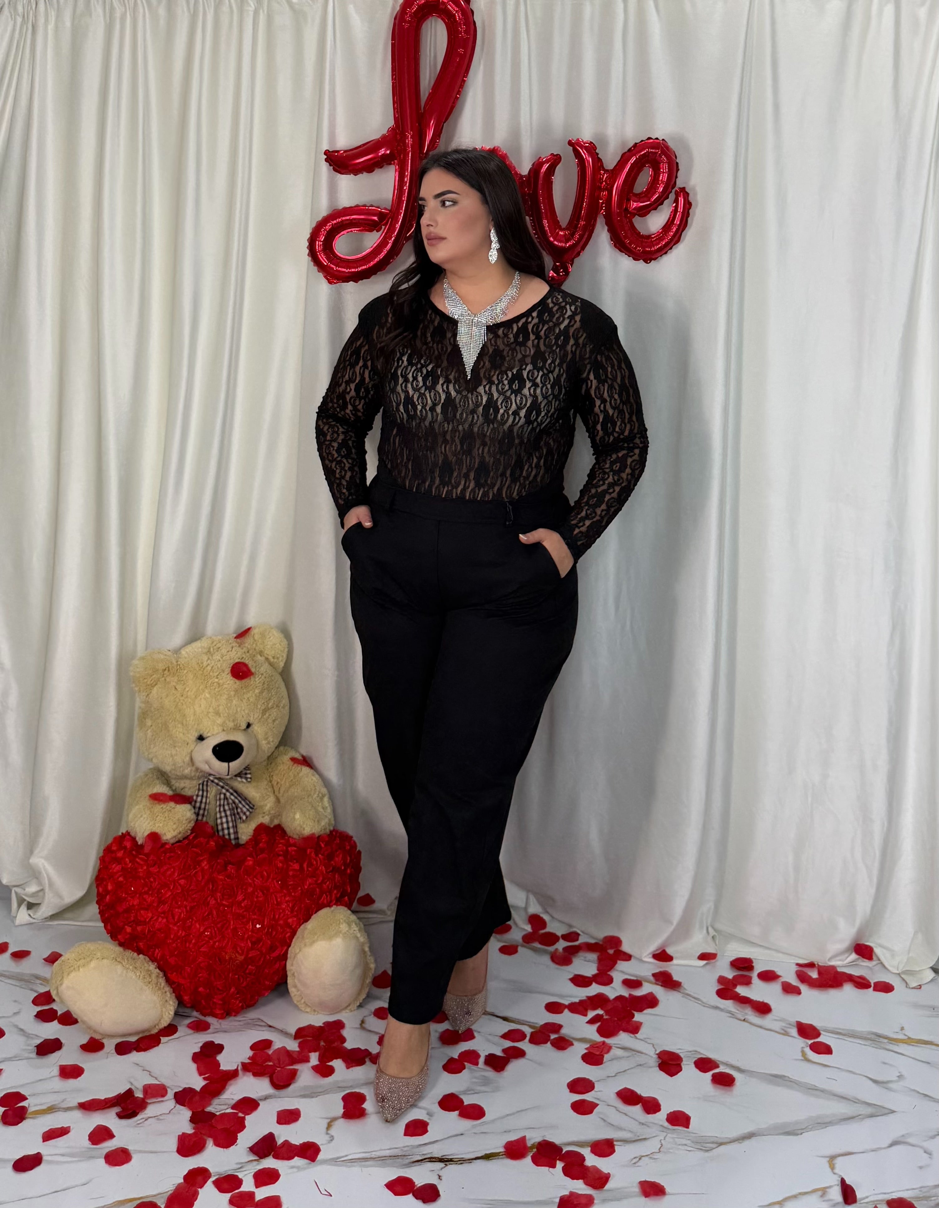 Pantalone margot nero