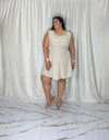 Dress a campana panna