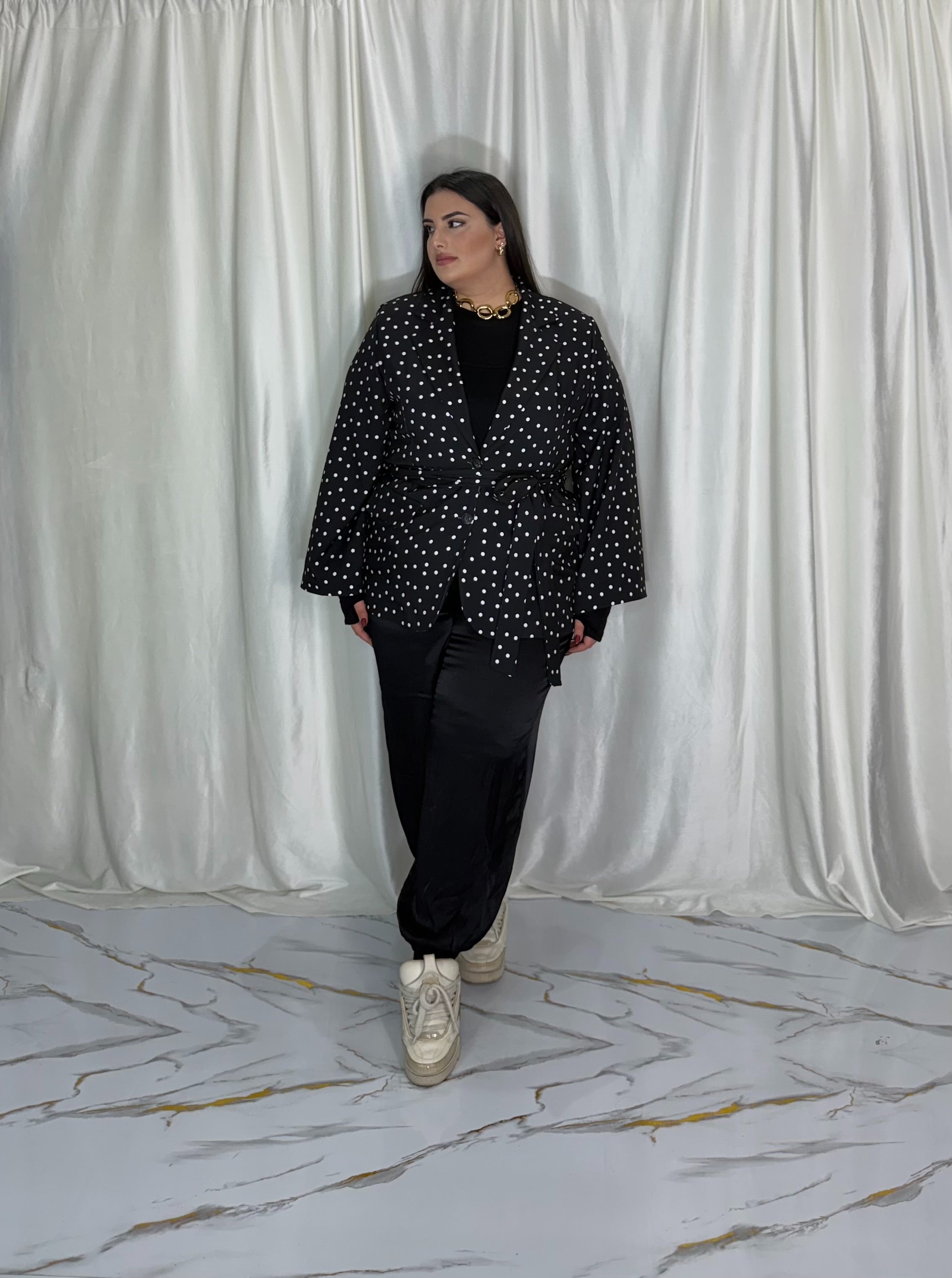 Pantalone ballon isa nero