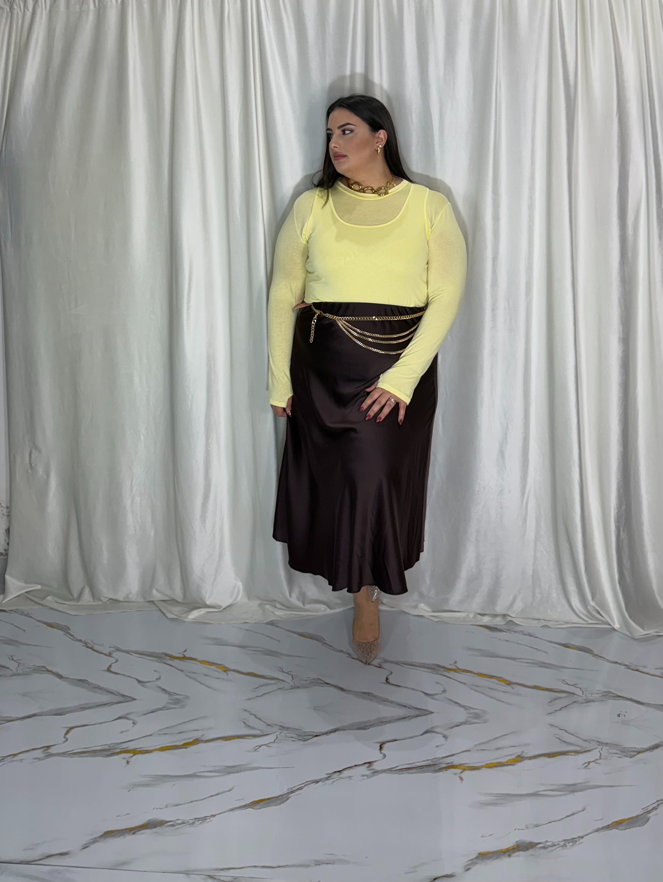 Maglia+canotta gialla