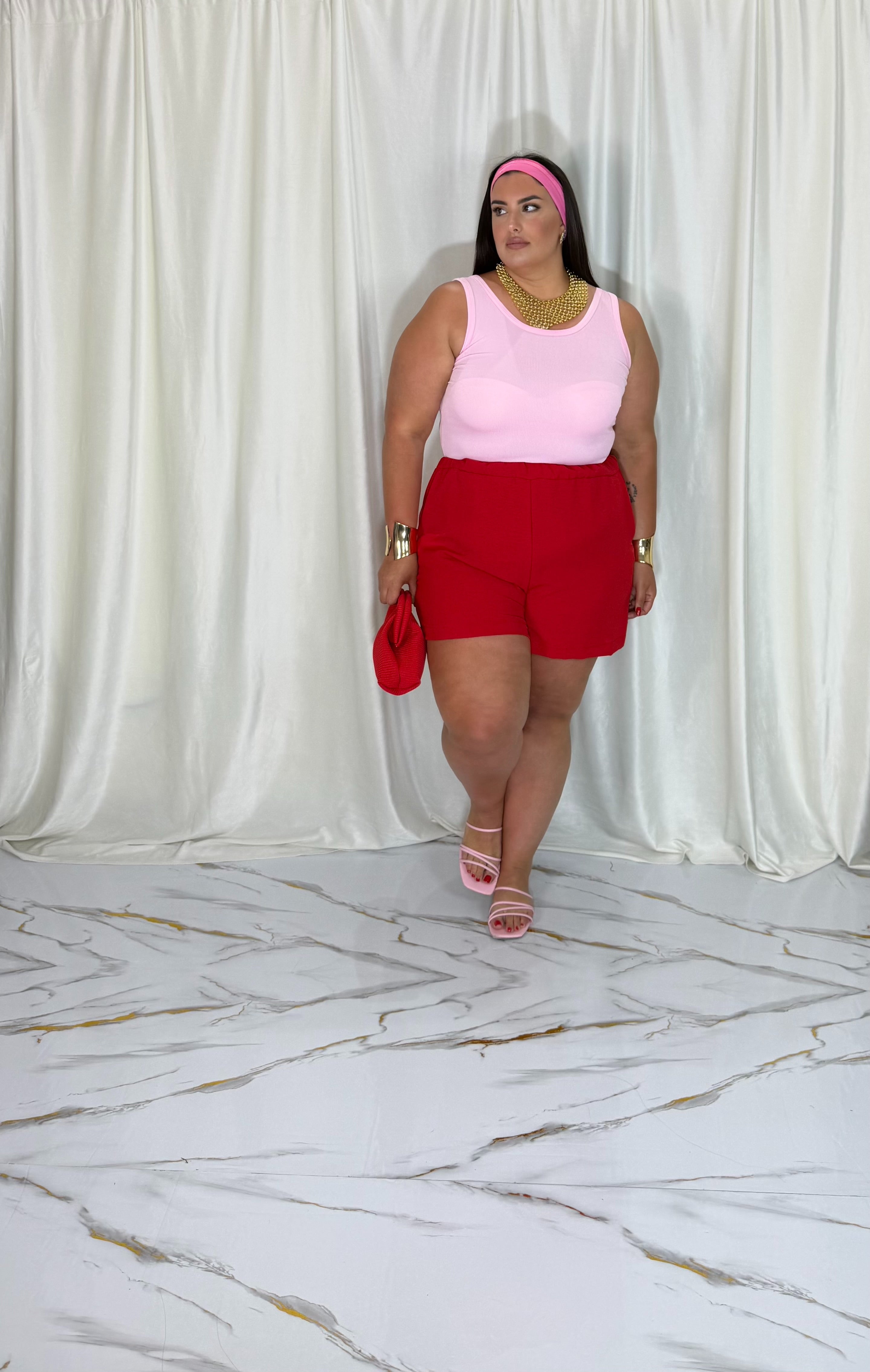 Pantaloncino Ada rosso