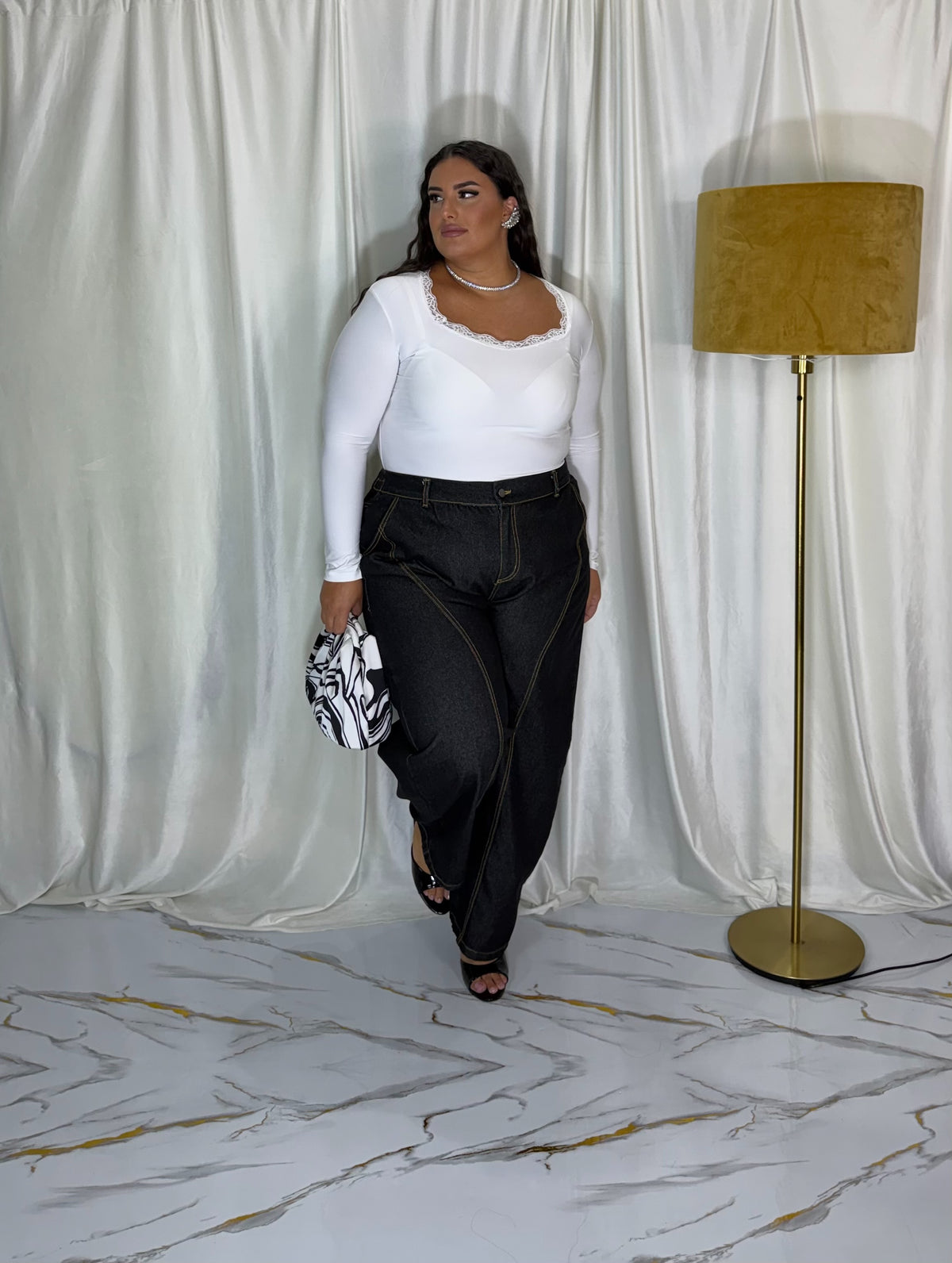 Jeans Lucrezia nero