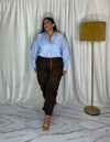 Pantalone ballon Mara marrone