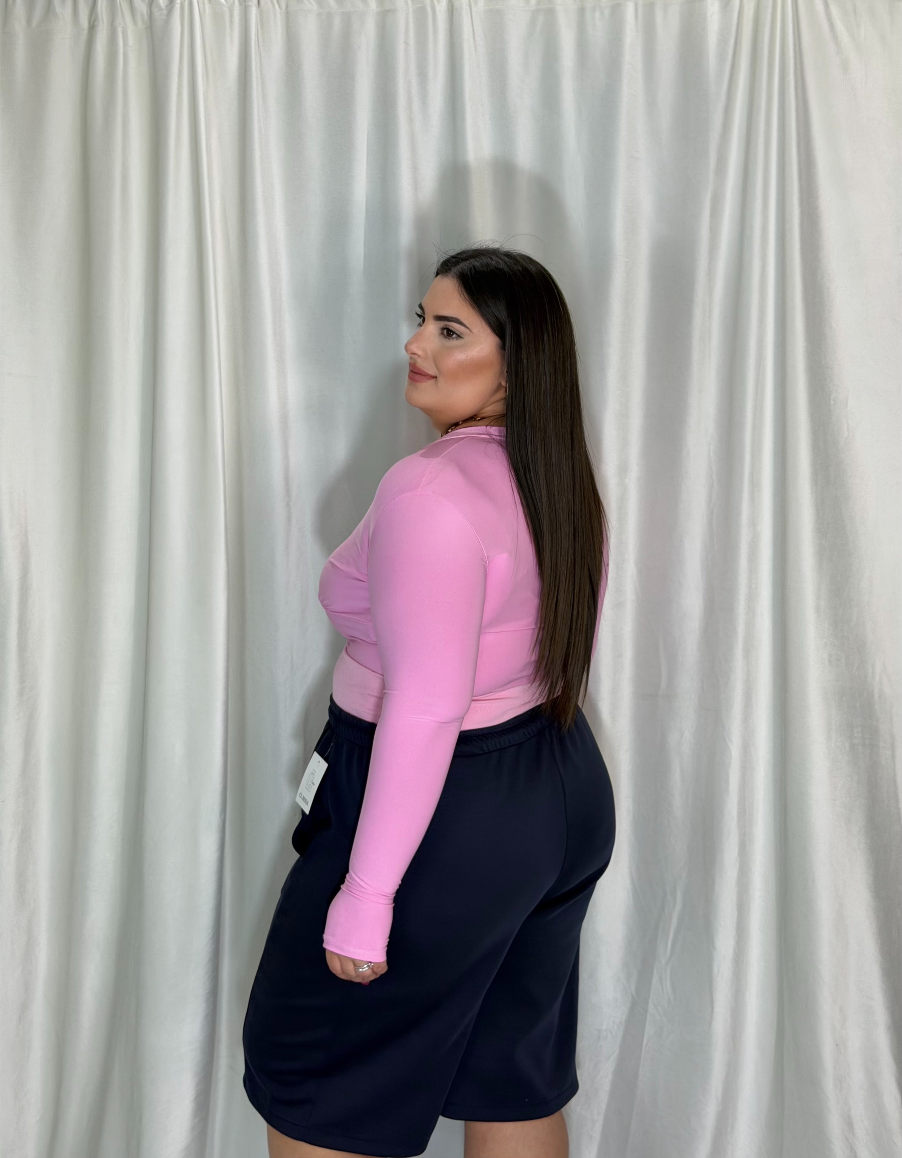 Bermuda Rosanna blu/rosa