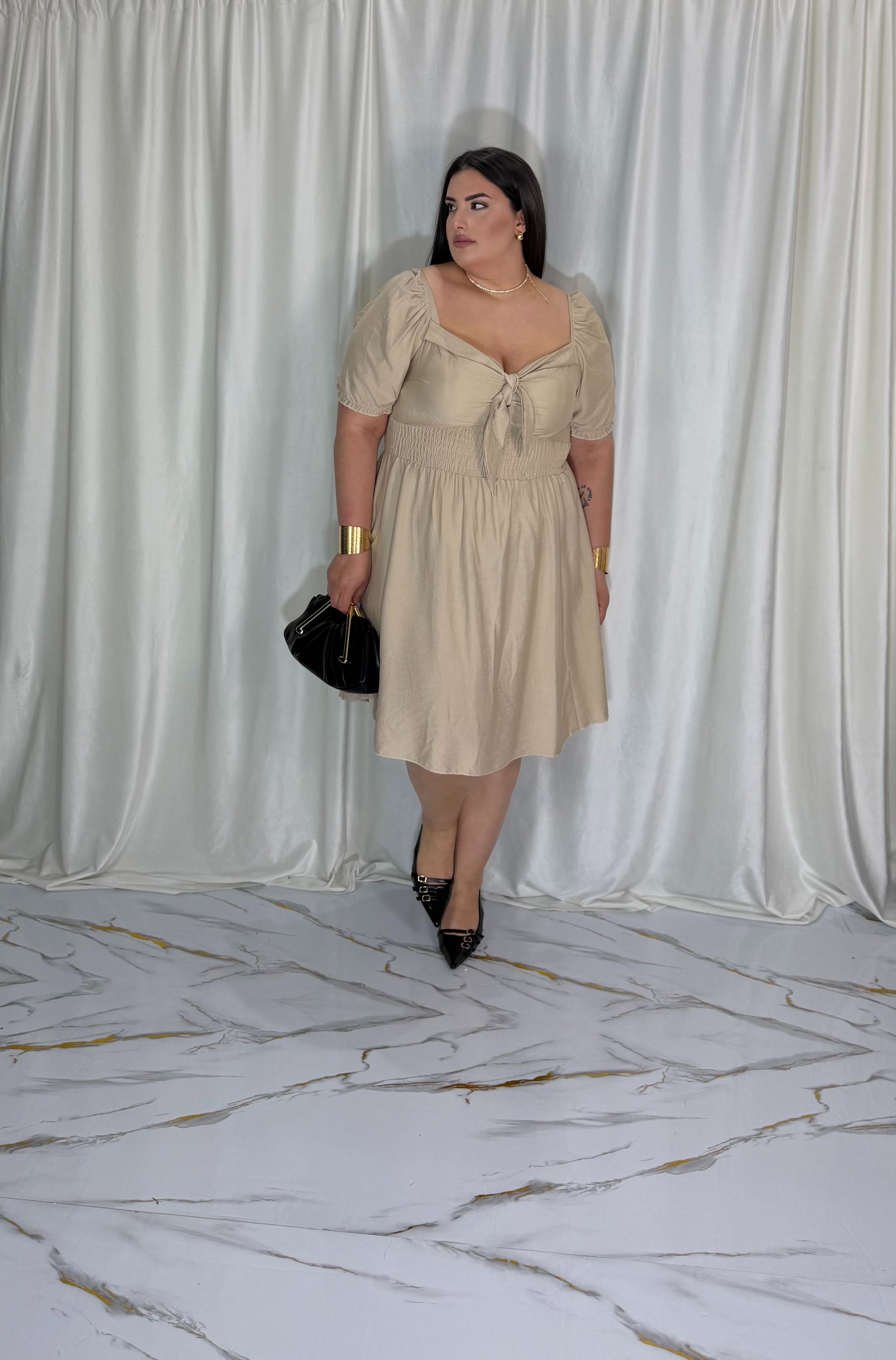Dress Carlotta beige