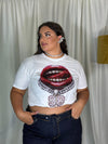 T-shirt stampa 98 bianca