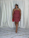 Coordinato floreale rosso