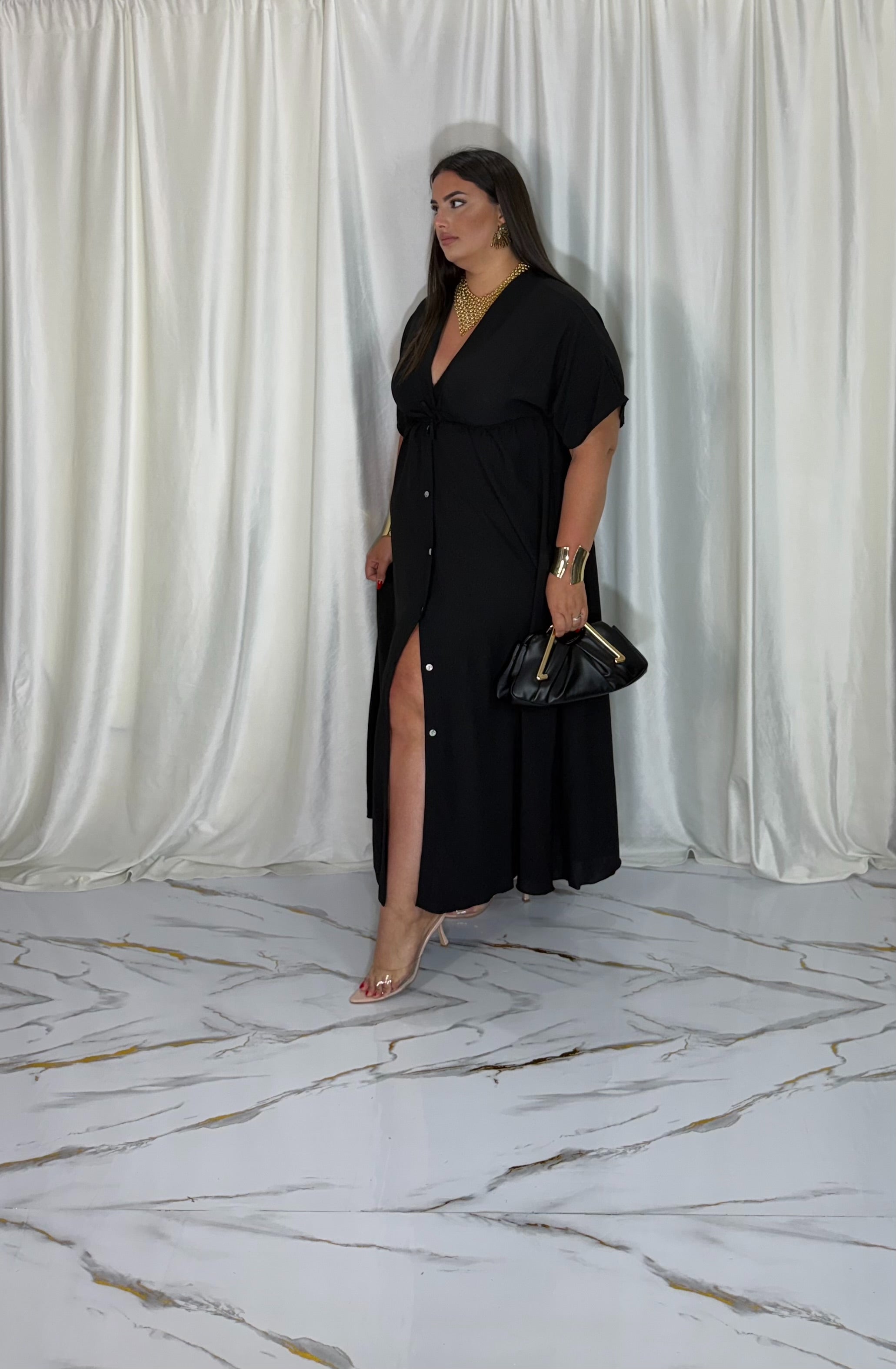 Dress Asia nero