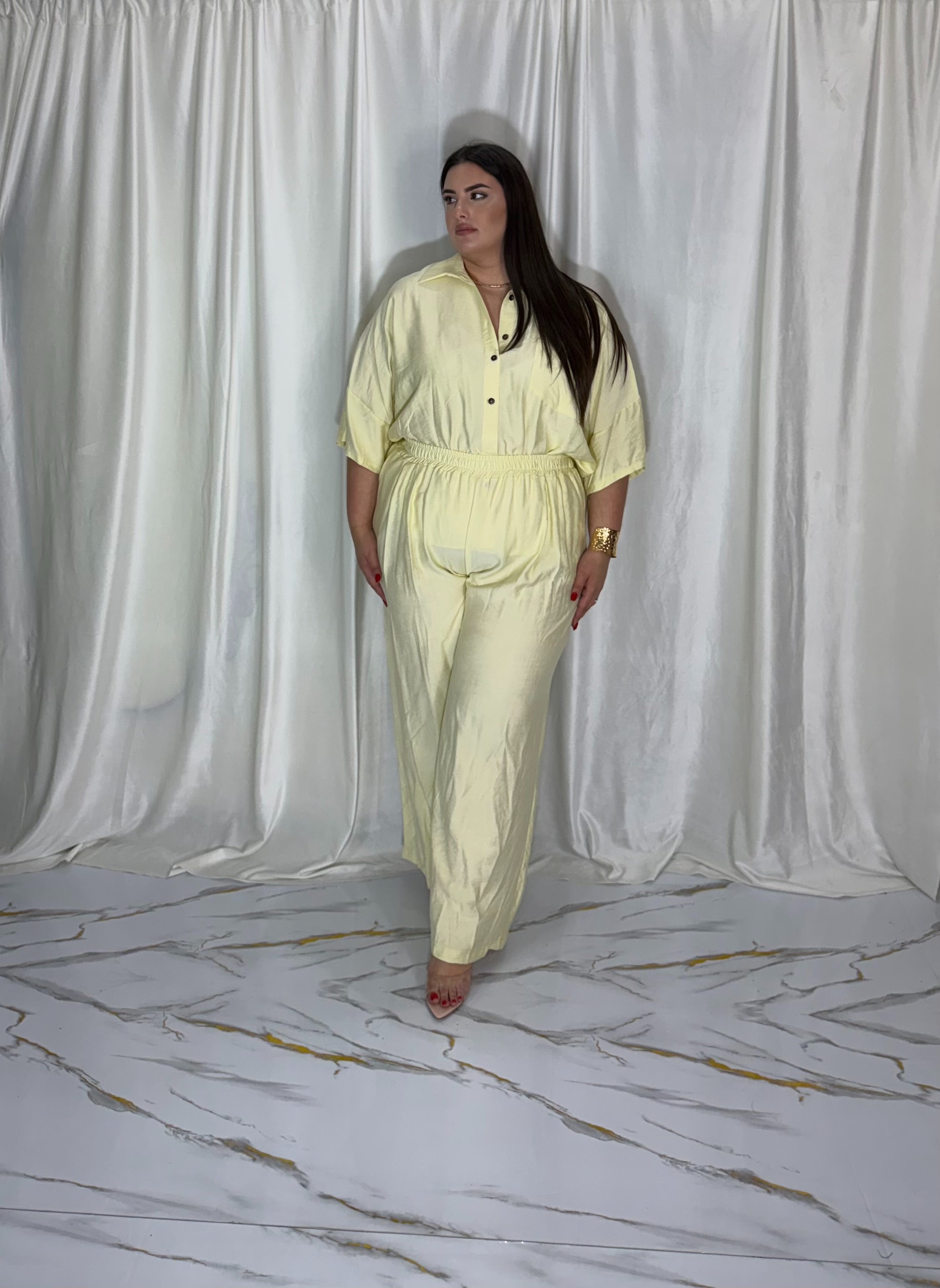 Coordinato Carmen giallo