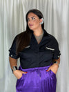 Camicia Diamond nera