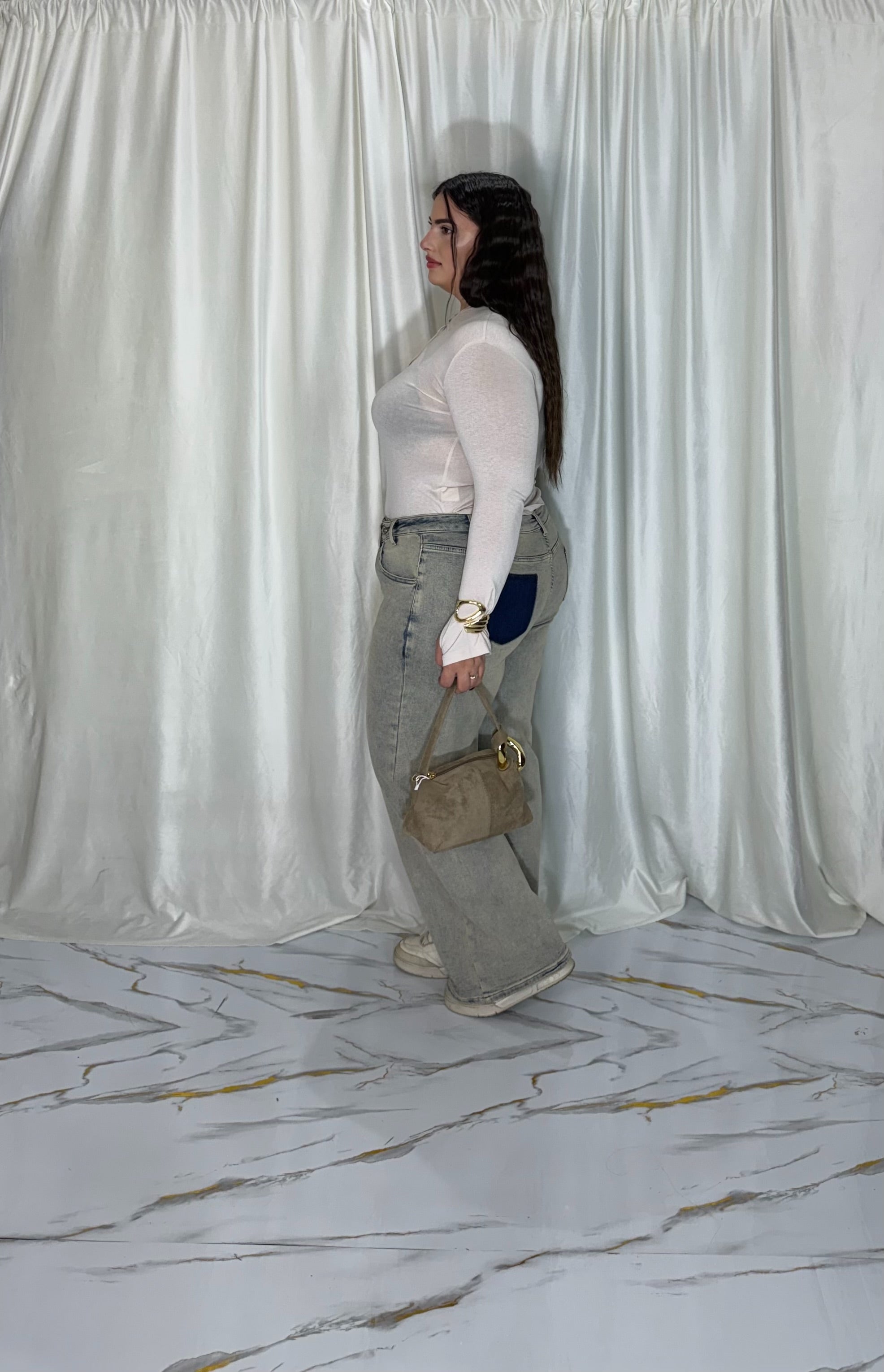 Jeans doppio bottone