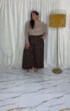Pantalone dolores marrone