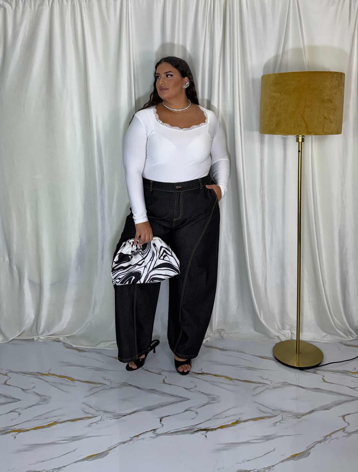 Jeans Lucrezia nero