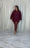 Leggins calze in pizzo bordo