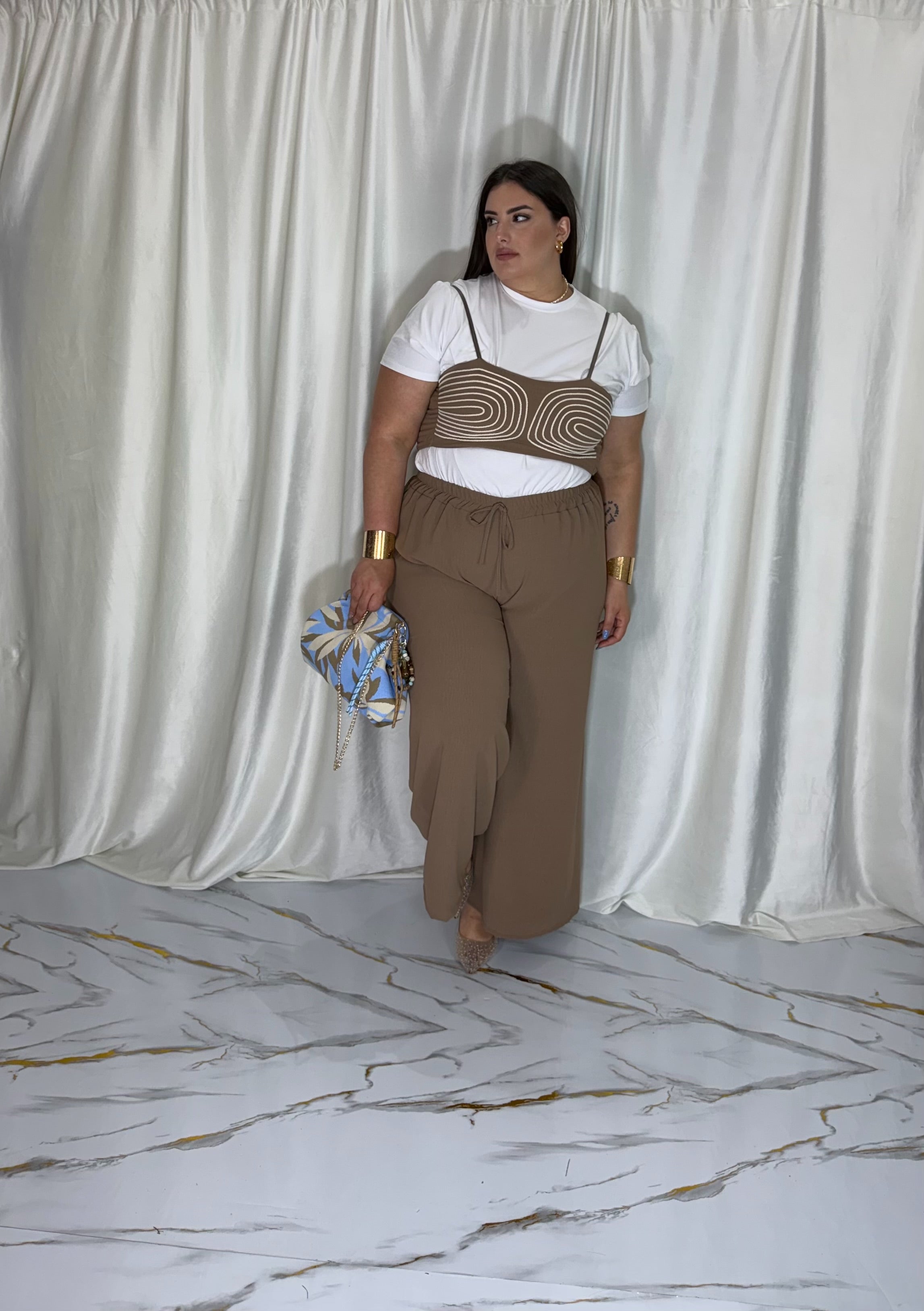 Coordinato Flavia beige