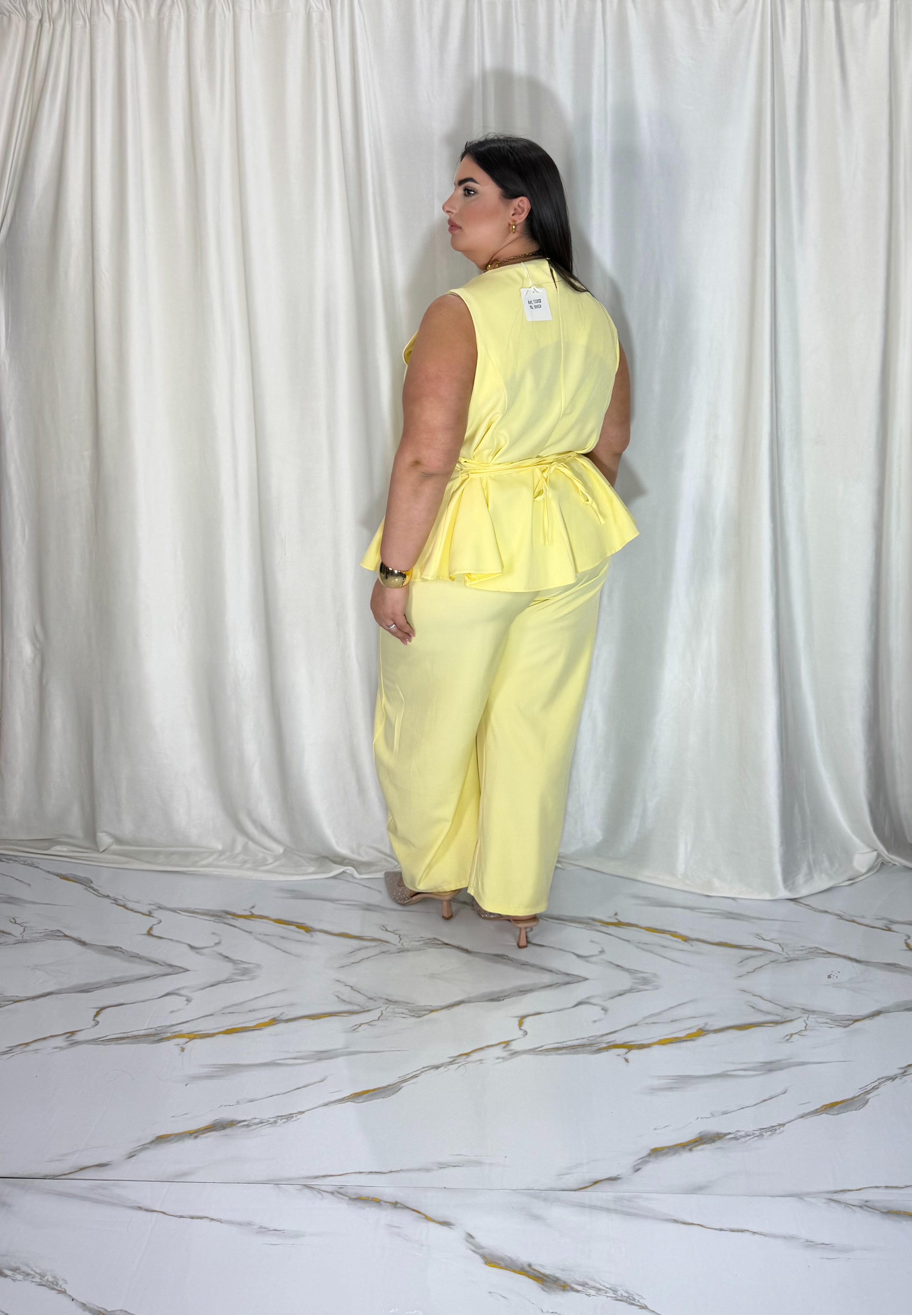 Coordinato ginny giallo