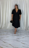 Dress a portafoglio Arianna nero