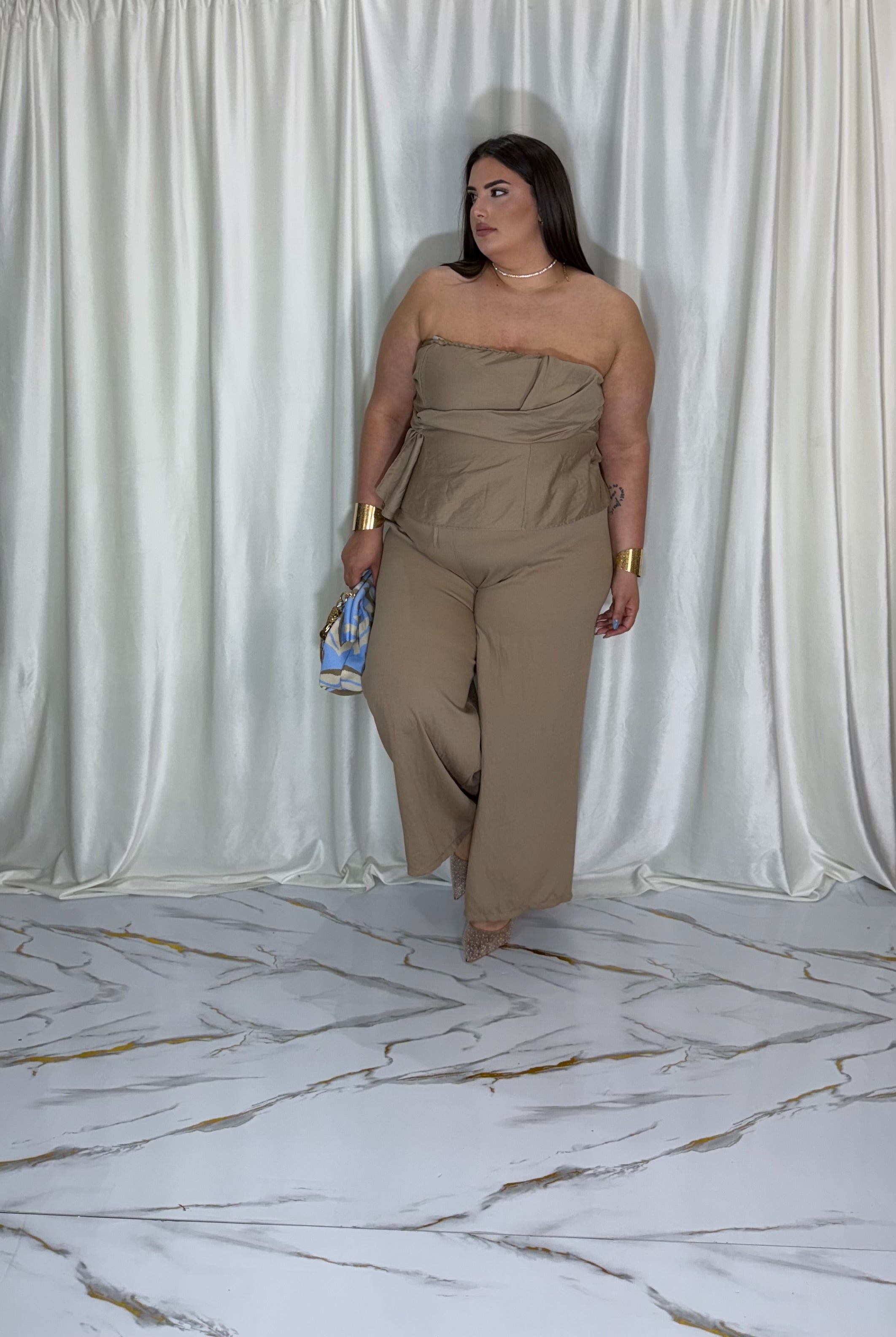 Coordinato Terry beige