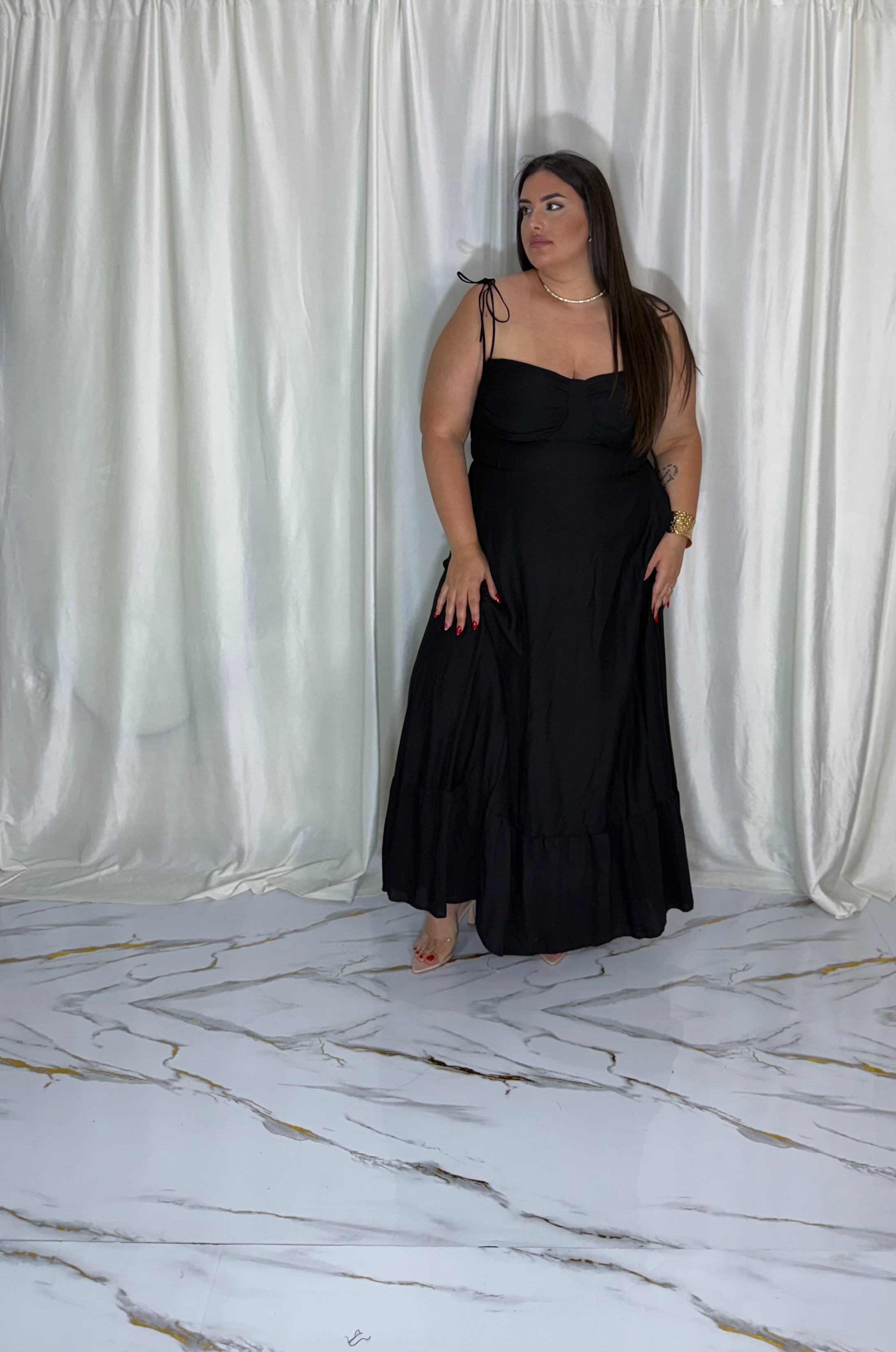 Dress Barbara nero