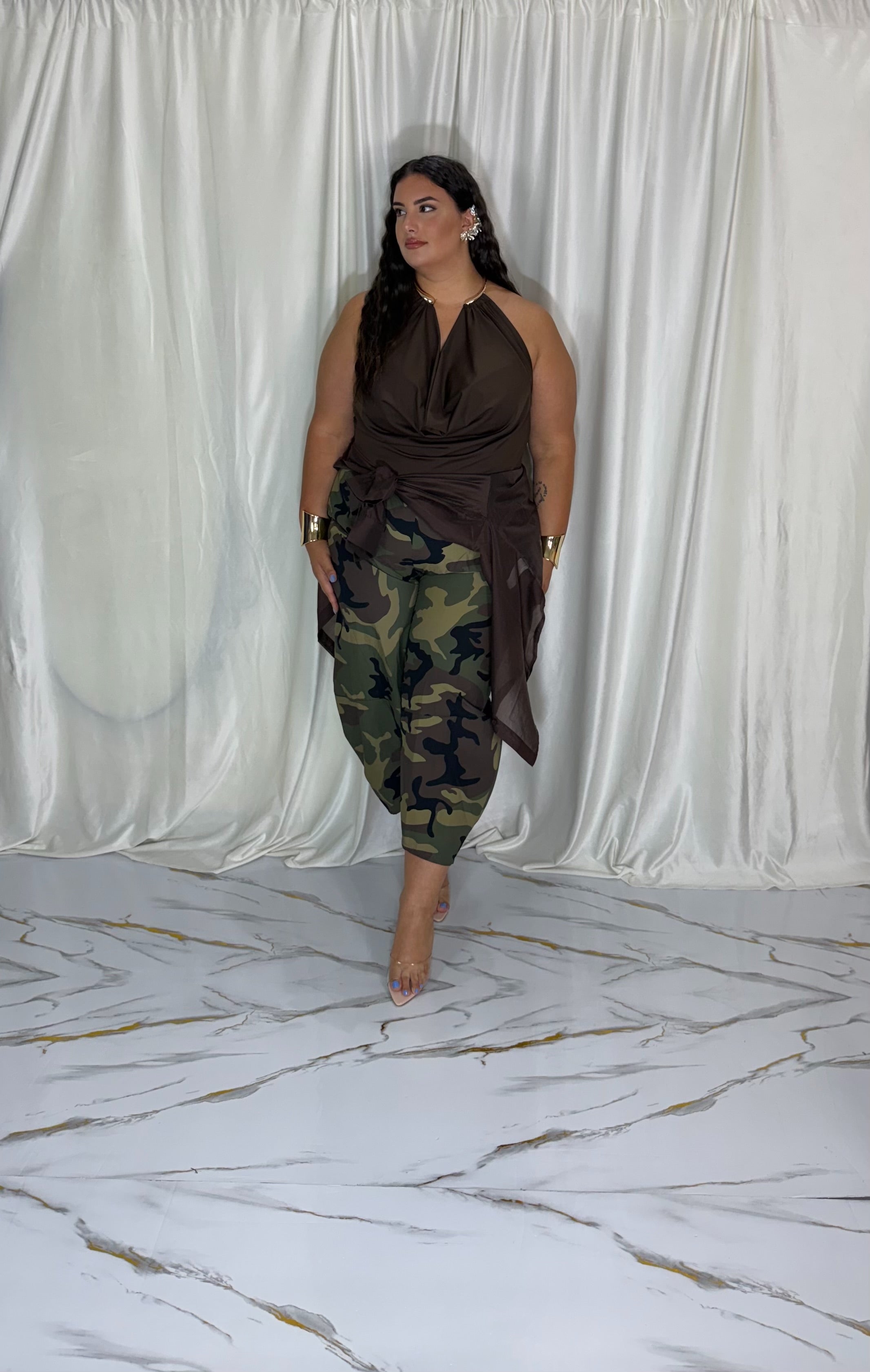 Pantalone mimetico Glenda