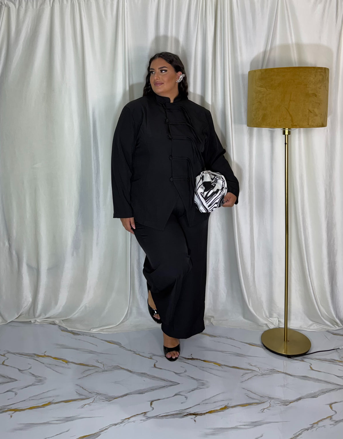 Tailleur Jolanda nero